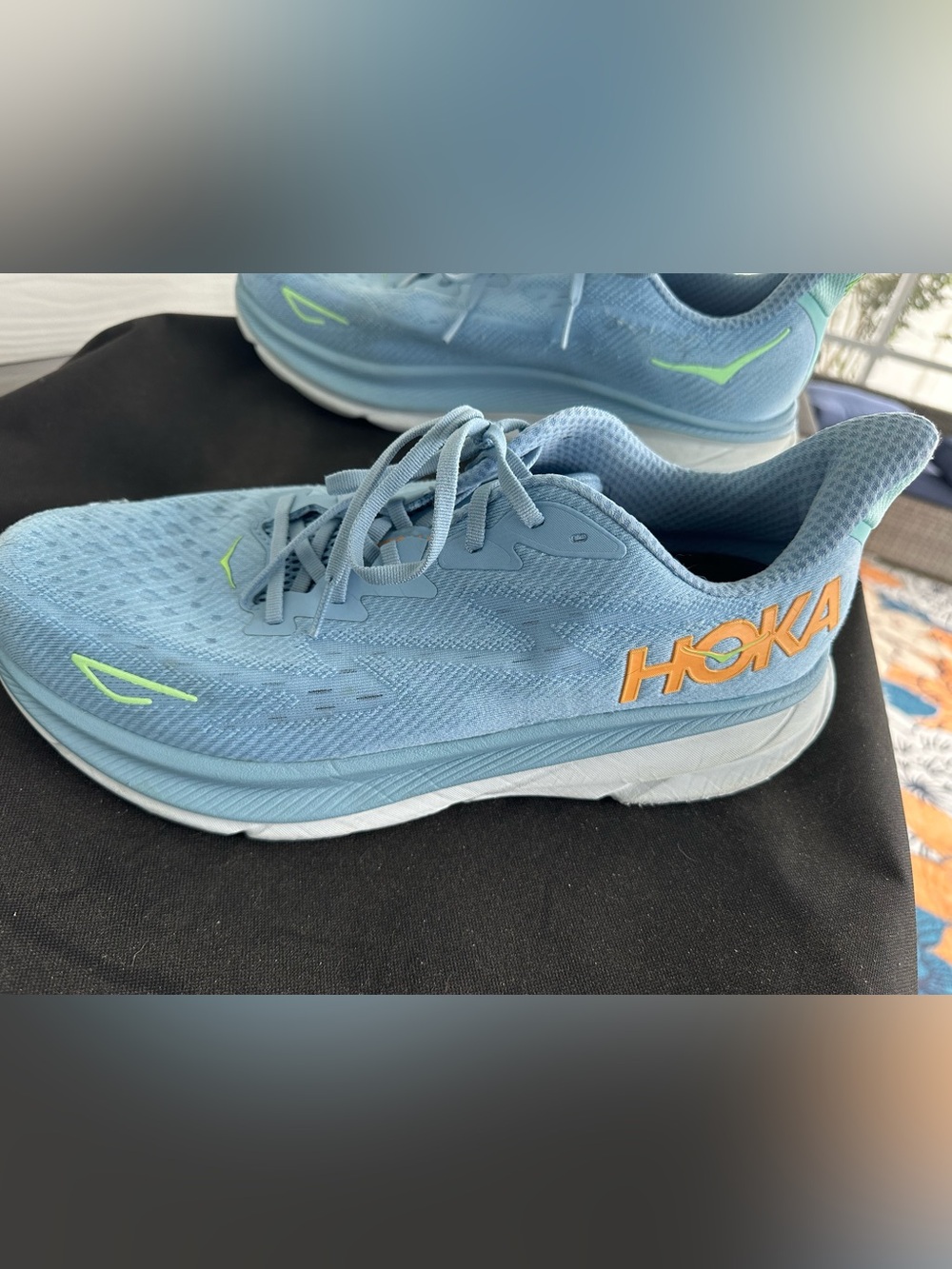 Hoka Light Blue Clifton Men’s Size 13